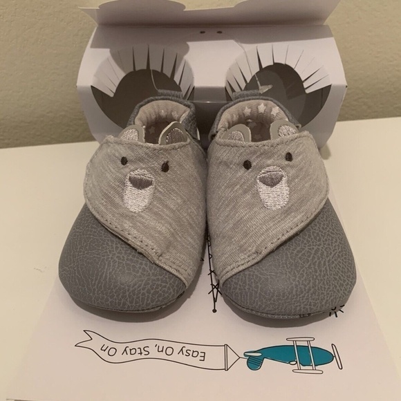 Ro+Me by Robeez Baby Boys' Bear Sneakers 0-6mo - Picture 5 of 10
